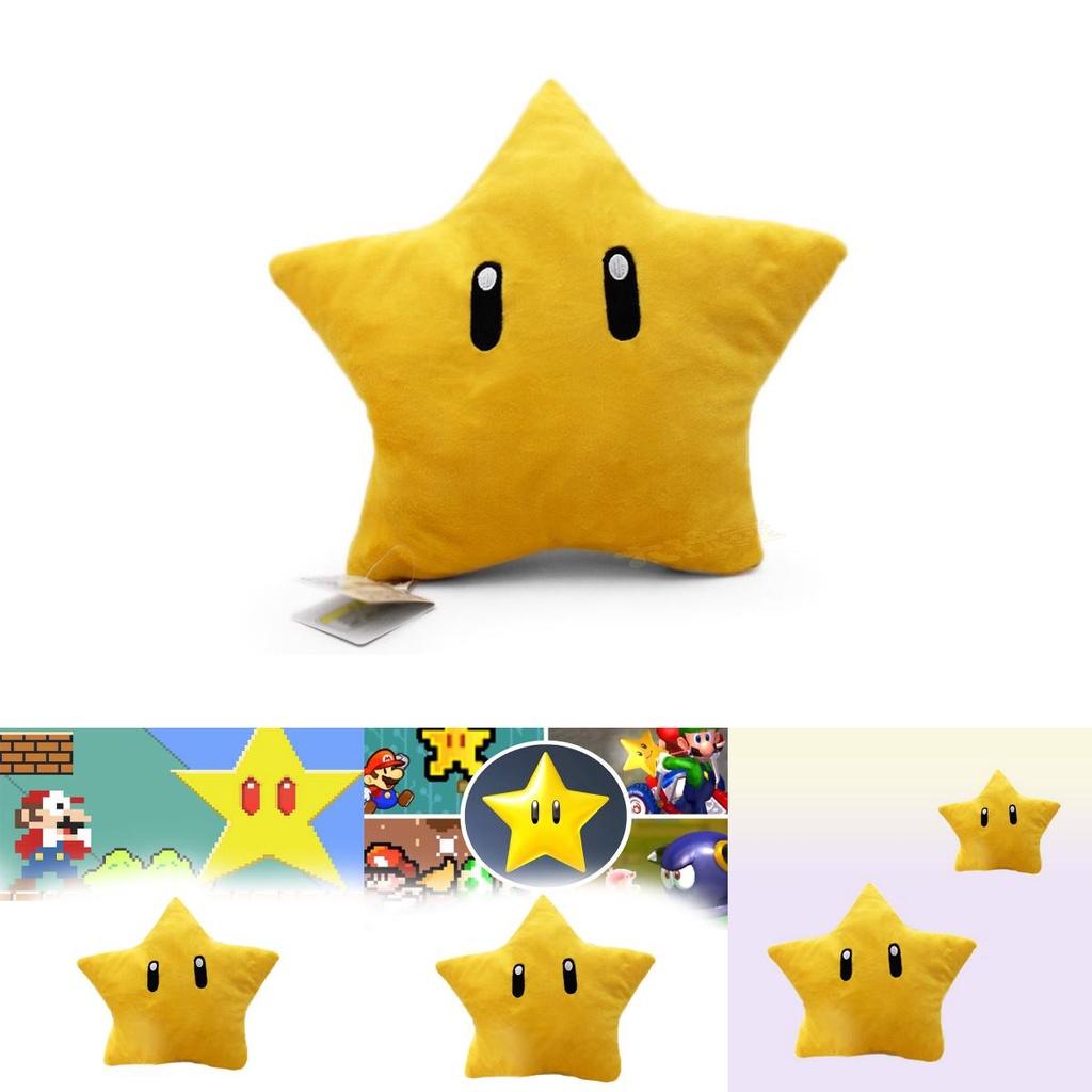 Cartoon Mario Plush Toy Soft And Huggable 5 Star Character