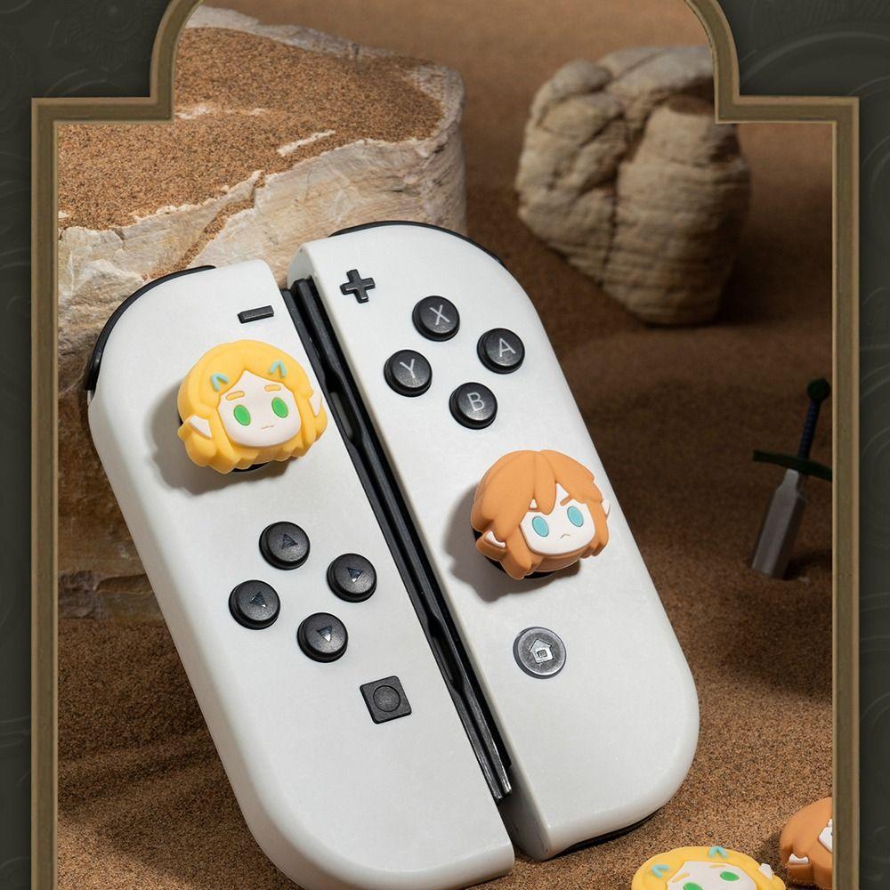 

Silicone Joystick Cover Soft Analog Stick Cover Accessories Thumb Grip Cap for Nintendo Switch