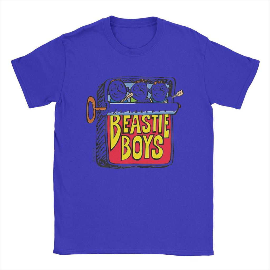 Awesome Beastie Boys Sardine Can T-Shirts for Men Crewneck Cotton T Shirts Short Sleeve Tee Shirt 4XL 5XL Tops