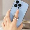Transparent Circle Finger Ring Mobile Phone Holder Accessories Car Mount Universal Holder Cellphone Bracket  for Men and Women