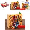 Exquisite Children's Preschool Wooden Bee Clip Out Montessori Educational Toy For Birthday Fun