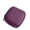 Genuine Leather Mini Coin Purse Small Square Bag With Chain Strap Crossbody Shoulder Women