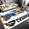 Game Rocket league -Themed Entrance Mat,Non-Slip Mat Area Rug,Room Decor,Outdoor Decor,Kitchen Rug,Doormat - Machine Washable,Easy to Clean