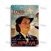 Artisian Flying Metal Sign Pilot Tin Poster Flight Attendant Decorative Plate Wall Decor Garage Bar Pub Club Hotel Cafe Kitchen