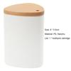 Toothpick Container Bamboo Detachable Refillable Lid Convenient Dining Table Toothpick Dispenser Kitchen Supplies