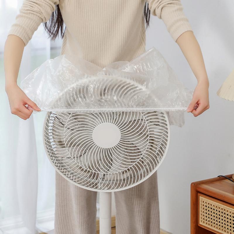 10pcs Dust Cover Waterproof and Dustproof Cover Thicken Household Floor Fan Cover Protective Cover Jacket Dustproof Protector