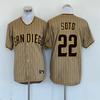 San Diego Padres Unisex Embroidered Baseball Jersey Fan Edition Premium Cotton Blend Sport Shirt