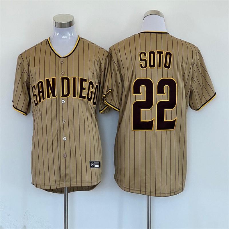 San Diego Padres Unisex Embroidered Baseball Jersey Fan Edition Premium Cotton Blend Sport Shirt