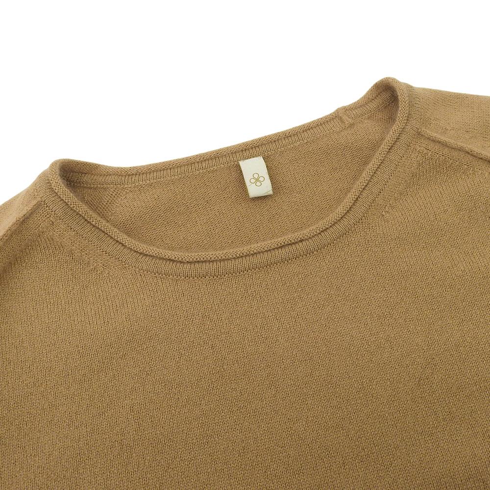 TOYOBOSHI BIEI Cashmere100 Sweater Top, Women's, Camel, 08IT-BC0002 Tops 1 CamelUsed