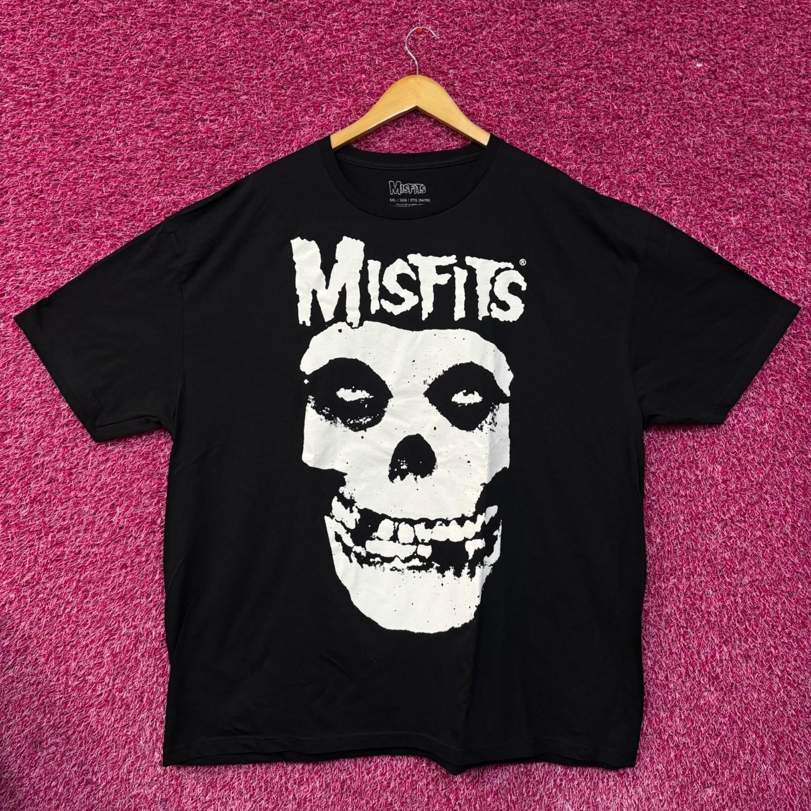 Misfits Big Face Crimson Ghost Horror Punk Tee 3XL L