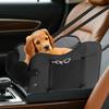 Siège auto pour chiot moins de 6,3 kg Siège auto pour chien Consoles Pliable Portable Coussin rehausseur Transporteur Pour camion Siège avant arrière Intérieur