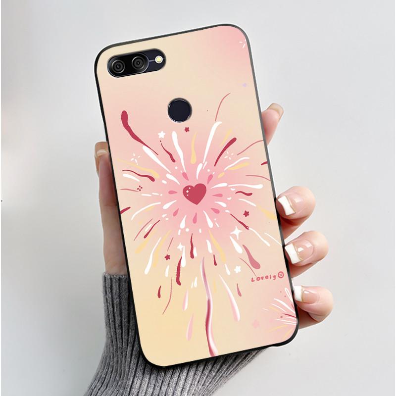 For Asus ZenFone Max Plus M1 ZB570TL X018D Case Aesthetic Cat Cartoon Soft TPU Silicone Back Protective Cover Coque Fundas Capa