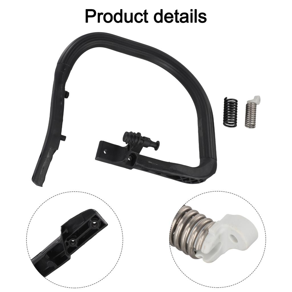 Chainsaw Handle Ergonomic Grip Power Tool Accessory Vibration Reduction Replacement Parts Heavy-duty Use User Comfort