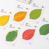 25 Sheets/book Leaf Sticky Notes Stickers Leaf Sticky Notes DIY Decoration Plant Green Sticky Notes Leaf Stickers