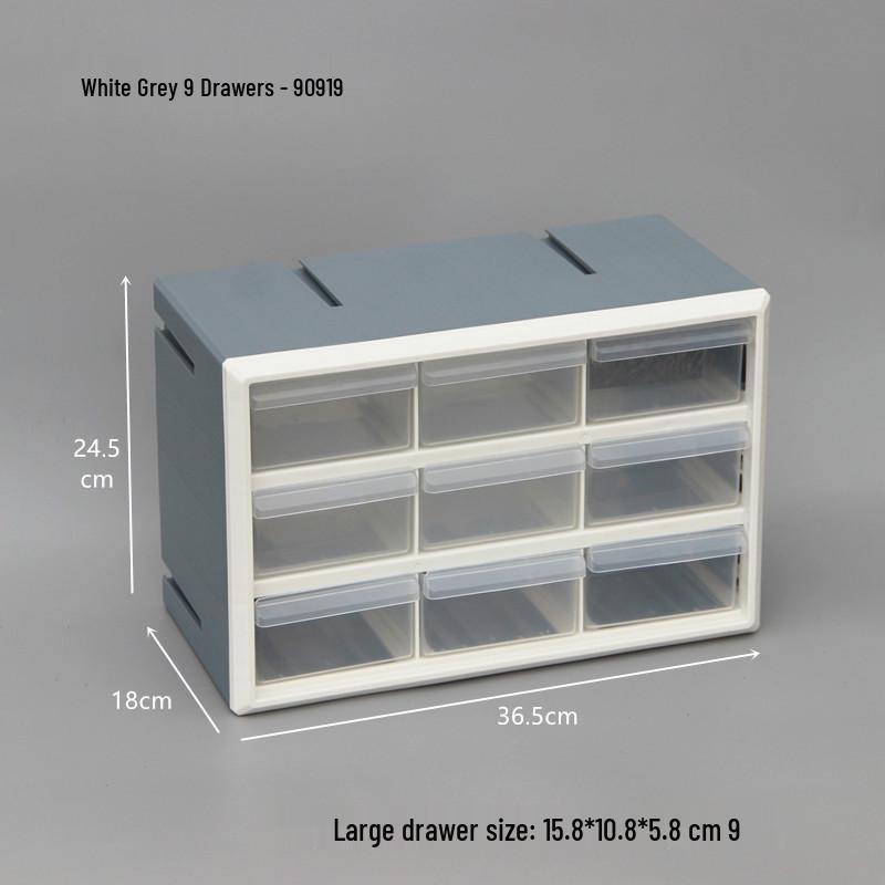 Собираемая коробка-органайзер с выдвижными ящиками для винтов деталей конструктора и электроники 3080₽
