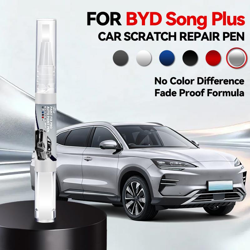 

Для BYD SONG PLUS Фарба для підфарбовування Комплект для ремонту дисків Швидкий та легкий ремонт подряпин на дисках Фарба для обода для ремонту автомобільних дисків Сріблястий