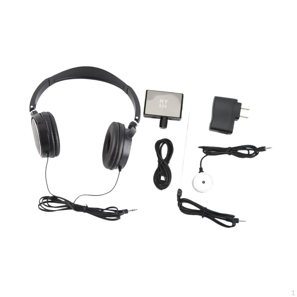 Through Wall Microphone Ear Listen with Headhone Handheld Leak Finding Tool