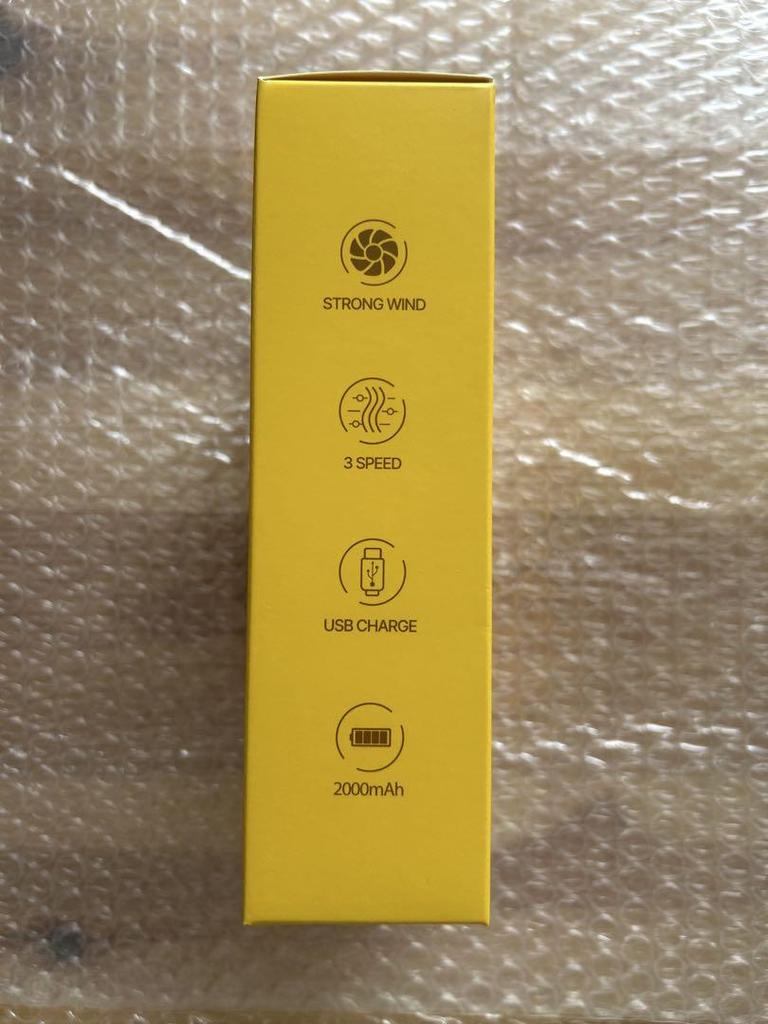 [USED] DiMillennial Megnite Simsul Handy Fan Yellow
