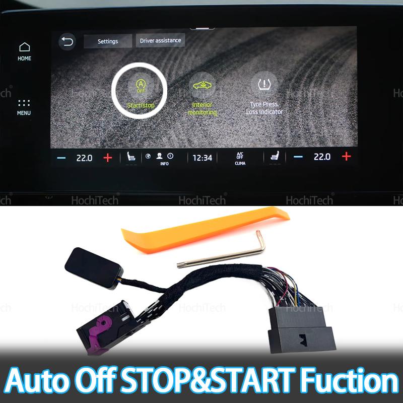 For Skoda Octavia 2020-2024 Volkswagen Atlas Golf 8 MK8 Start Stop Engine System off Eliminator Stop Start Canceller Plug Cable