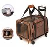Large Capacity Expansion Cat Dog Bag Pet Trolley Case Portable Foldable Cat Carriers Bags Outdoor Travel Double Shoulder Pet Bag