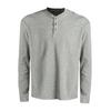 GTAL American Waffle Henley Men's Casual Long Sleeve Knit Shirt