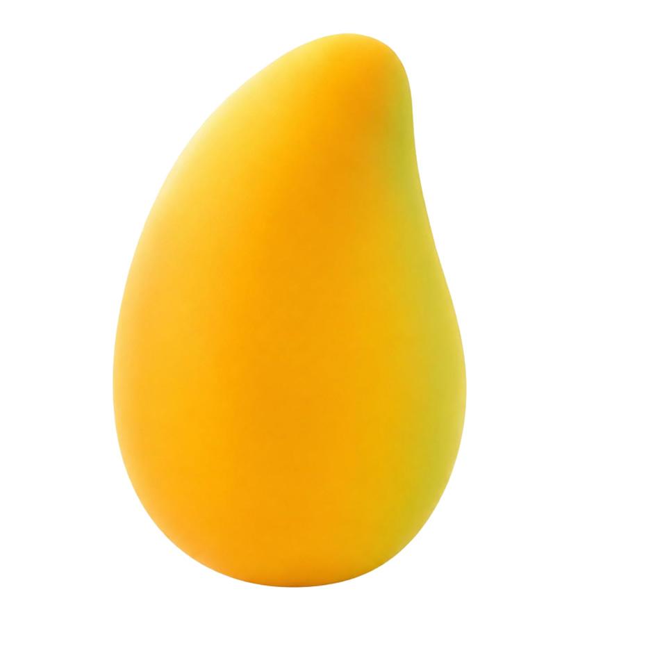 Handmade Crispy Mango Stress Ball Squeeze Toy, Mango Squishy Fidget Ball, Asmr Sensory Stress Relief Toy