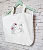 Nákupní taška shopper Dáma LB789 NeedleWoman   Bílá (39681007)