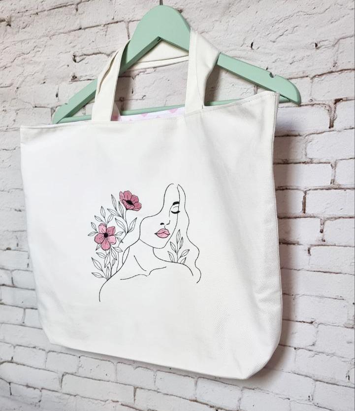 Nákupní taška shopper Dáma LB789 NeedleWoman   Bílá (39681007)