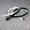 Elegant PU Leather Waistband Slim Waist Belt Girdle with Chic Buckle Design for Women In Multiple Color and Types
