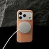 Apple 17 Pro Max Kevlar Magnetic Case: iPhone 16 Frosted Carbon Fiber Texture 15 Protective Cover