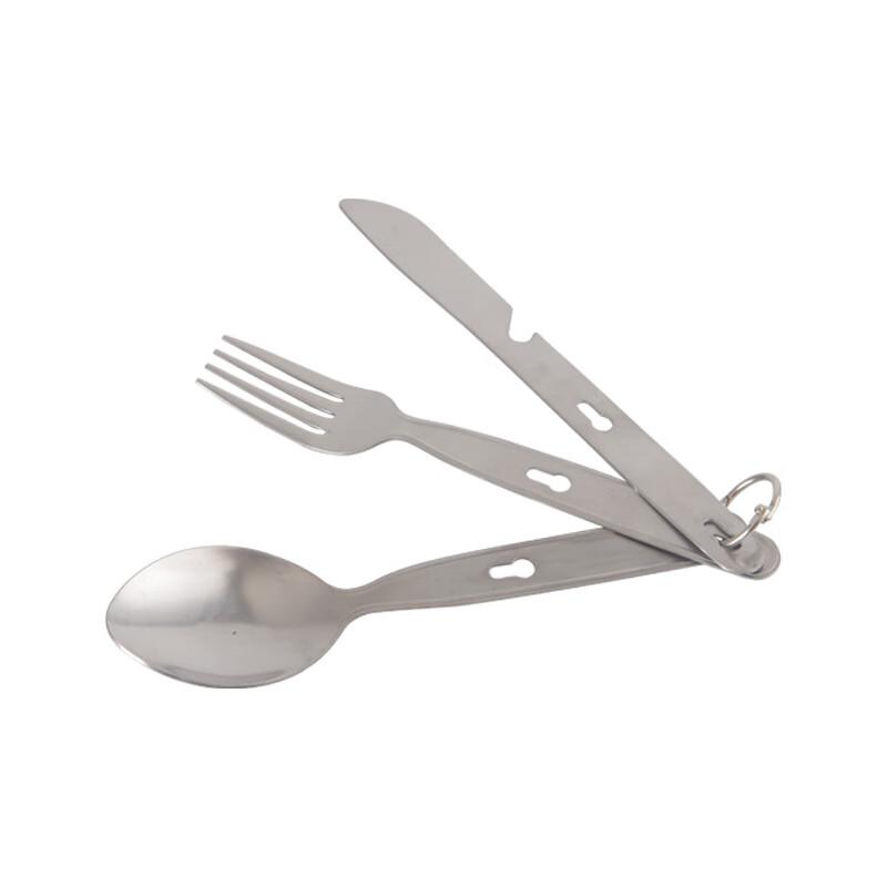 Portable Folding 3-in-1 Cutlery Set