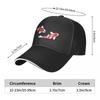 Koi Fish Kuhaku Showa Sanke Koi Fish Design Black Background Baseball Cap Military Tactical Cap Cute Men's Luxury Women's