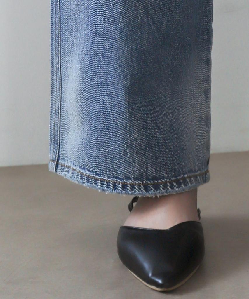 WEGO Straight Denim Everyday Light Denim Pants, Trousers, Bottoms, Denim, Simple, Wear, Year-Round, Women's, Gift, Present, Winter/Spring, Classic,