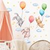 Wall Decals Rabbit Clouds Star Balloon Wall Decals Background Wall Decoration