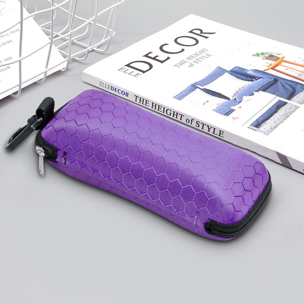 Portable Sun Glasses Box EVA Portable Zippered Glasses Case for Travel Camping Shopping