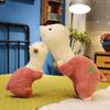 Creative Beast Alpaca Plush Toy Cute Party Style Alpaca Girls Sleeping Pillows Chinese Valentine's Gift Stall