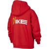 Nike Sportswear Club Snake Welcome Series Hooded Pullover Fleece Long Sleeve Kids Tops University-Red HV8956657