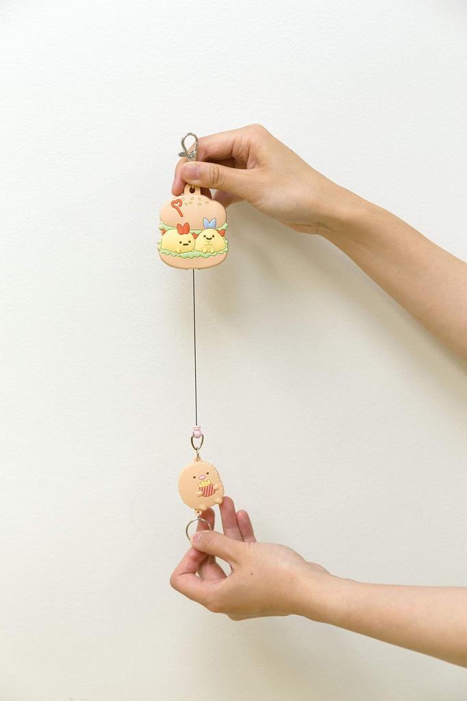 Sumikko Gurashi Reel Keychain Tonkatsu Potato
