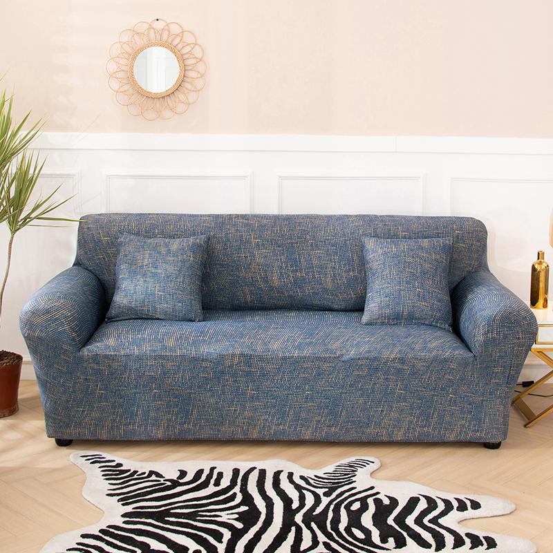 Geometry Plaid Sofa Cover Slipcovers Stretch Sofa Covers for Living Room Elastic Couch Chair Cover Sofa Towel 1/2/3/4-seater