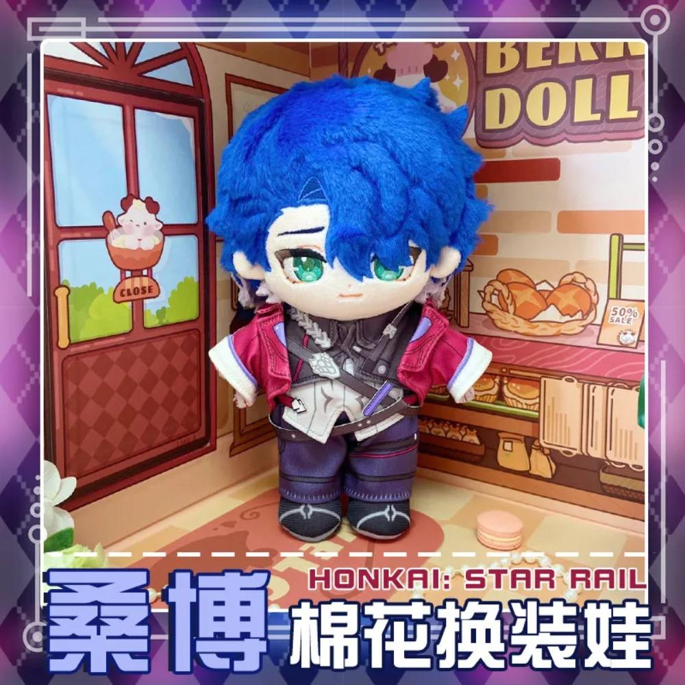 Genshin Impact Peruere Arlecchino Sampo Anime the Doctor II Dottore Illuga Costume Plush 20cm Dolls for Cosplay Events Roleplay