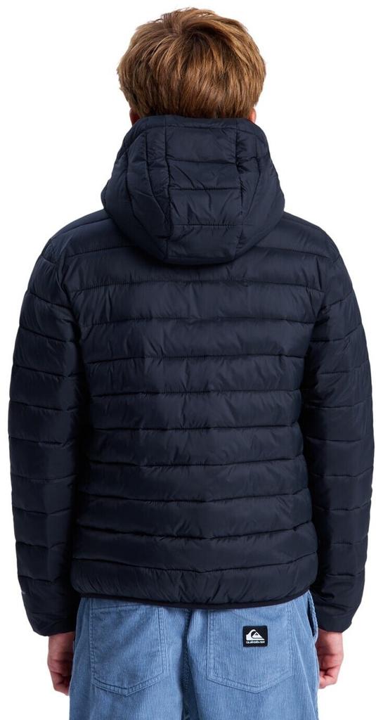 Winter Jacket Quiksilver Scaly Youth Jacket Made of Synthetic Fiber Black