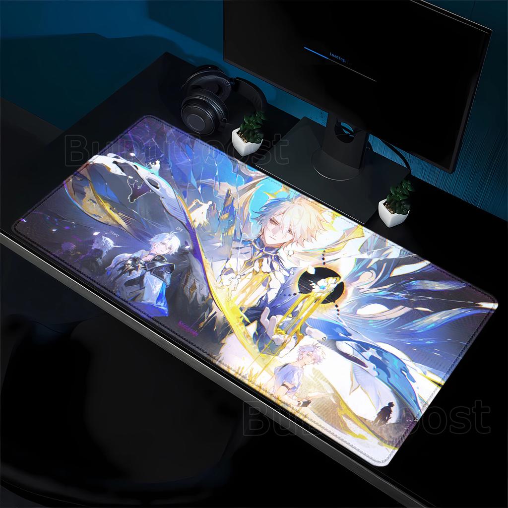 HD Game Honkai Star Rail Phainon Mousepad Computer Gaming Office Accessories Keyboard Rubber Mouse Pad teclado overlock Desk Mat