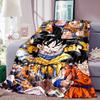 Dragon Ball Print Blanket Warm  Comfortable Flannel Blanket for Bedrooms, Sofas, Beds, Chairs, Picnics, Travel -LXR21