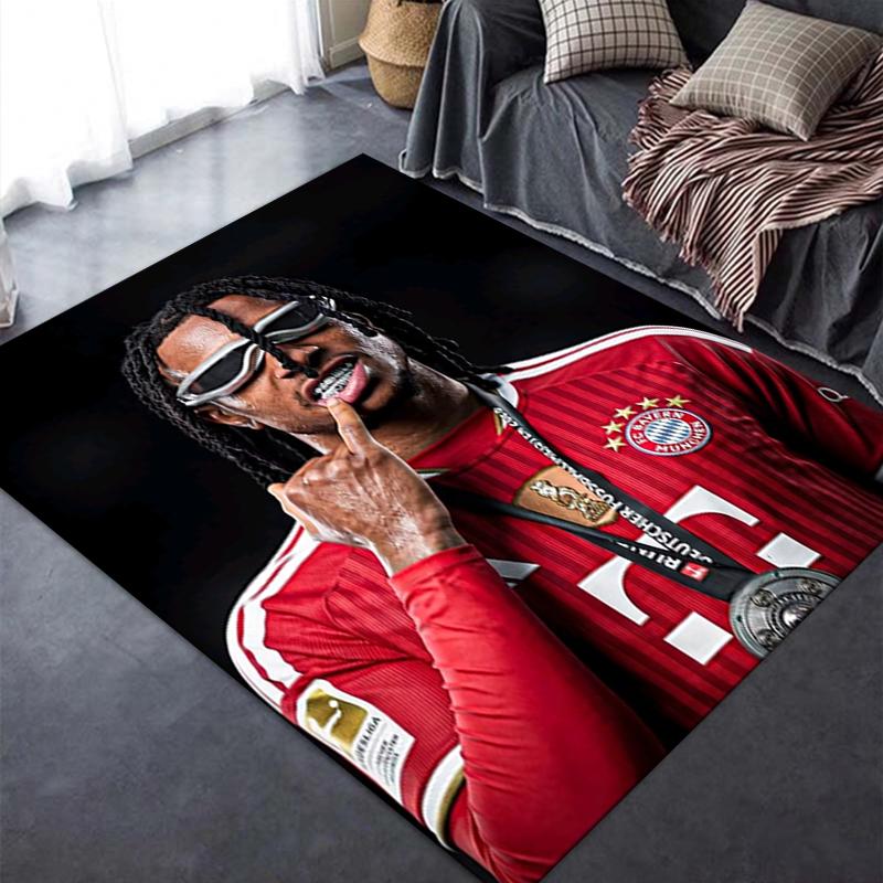 2025 New Michael Olise Carpet Rug for Living Room Bedroom Home Sofa Decoration,Kids play Non-slip Floor Mat