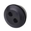 Fuel Tank Grommet Practical 2 Hole Fuel Tank Grommet Rubber with Fuel Line Pipe Compatible with For Brush Cutter