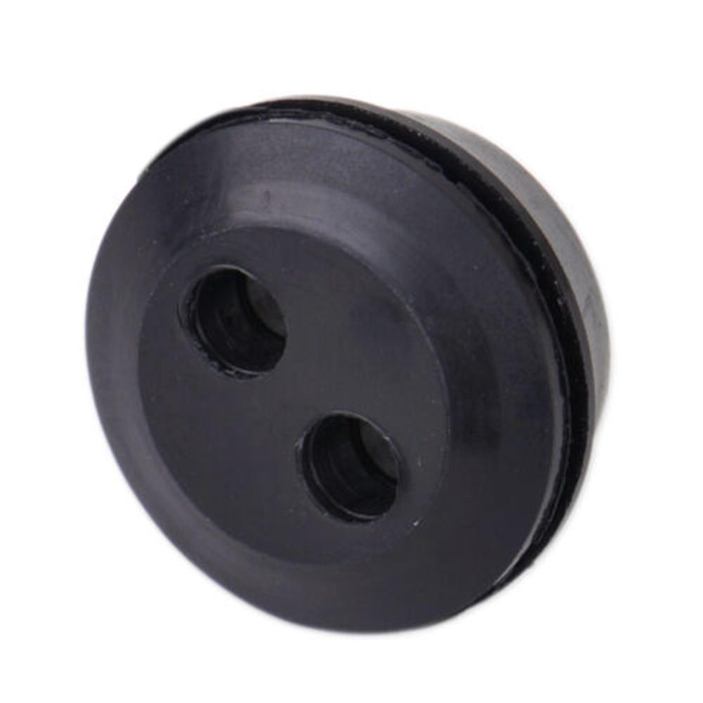 Fuel Tank Grommet Practical 2 Hole Fuel Tank Grommet Rubber with Fuel Line Pipe Compatible with For Brush Cutter