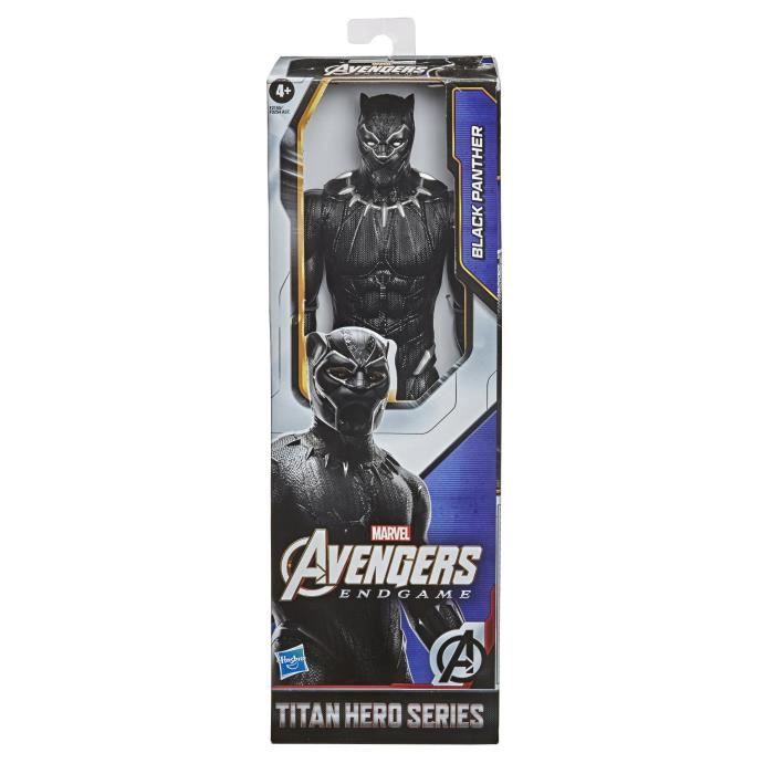 Figurine Black Panther 30 Cm - Collection Titan Hero Series Marvel Avengers
