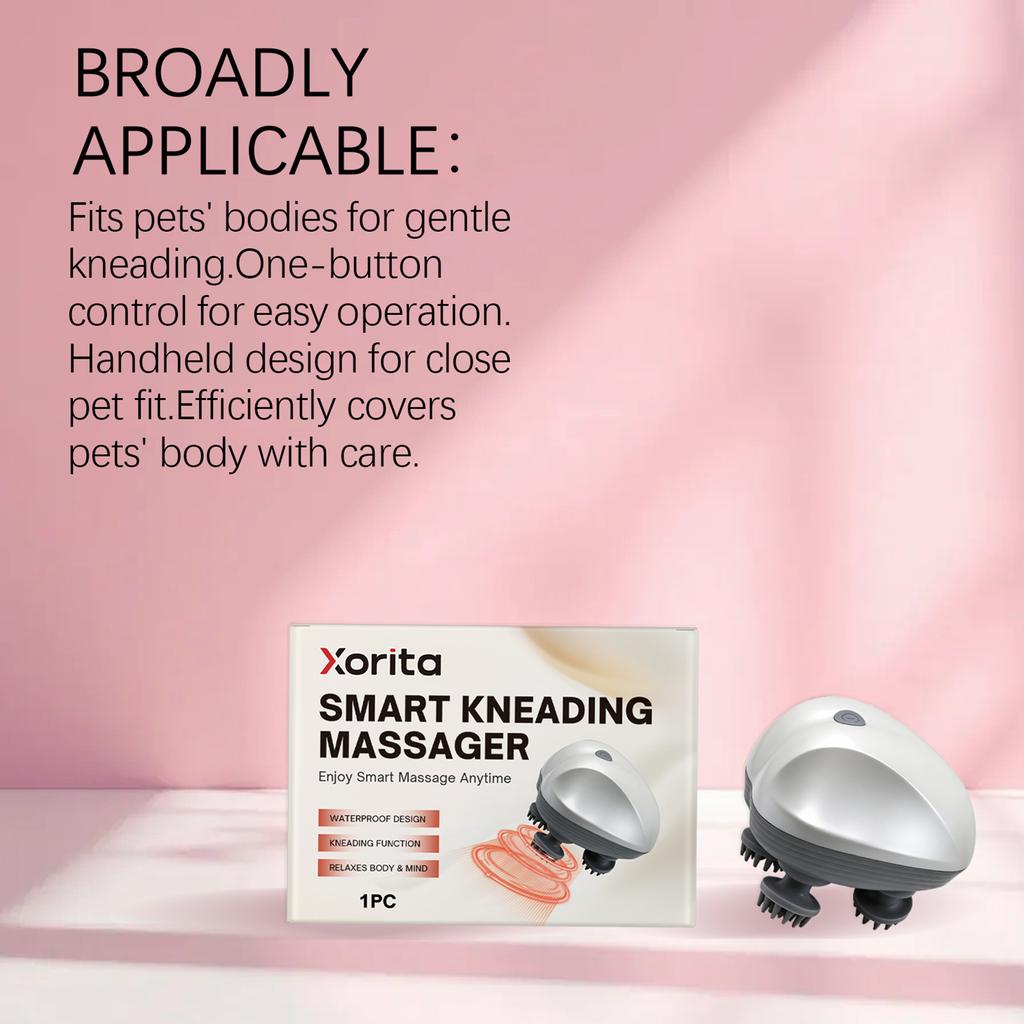 Pet Massager Gentle Vibration Relaxation Tool for Anxiety Relief and Blood Circulation
