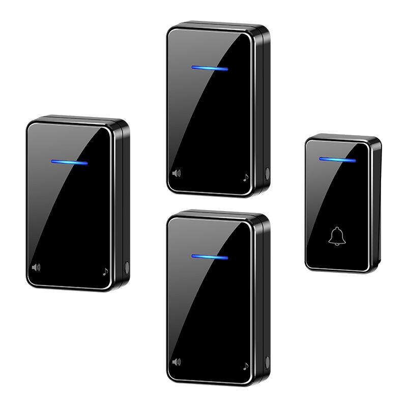 Long-Range Self-Powered Wireless Doorbell with Multi-Button Remote for Elderly Care