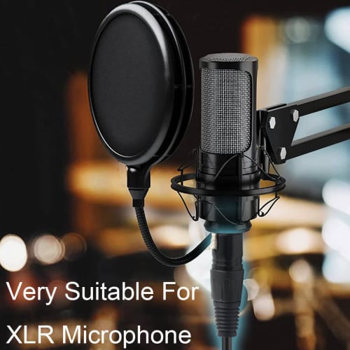 Xiatiaosann XLR Splitter Cable, Microphone Cable, XLR 3-Pin Male to Dual XLR Female Splitter, Y Splitter DMX Cable Patch Cord, XLR Jack to Two XLR Plu